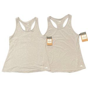 THE NORTH FACE Women's Essential Tank Top - NWT - Lot of 2 - Gray - Large
